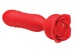 Bloomgasm - Rose Delight Thrusting Vibrator - Red 照片-6