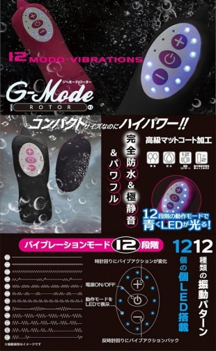 G-Mode -迷你震蛋 - 粉红 照片
