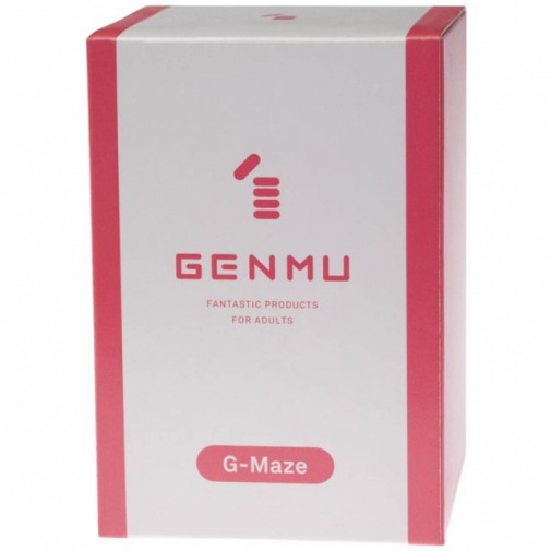 Genmu - G-Maze Capsule Masturbator - Pink photo