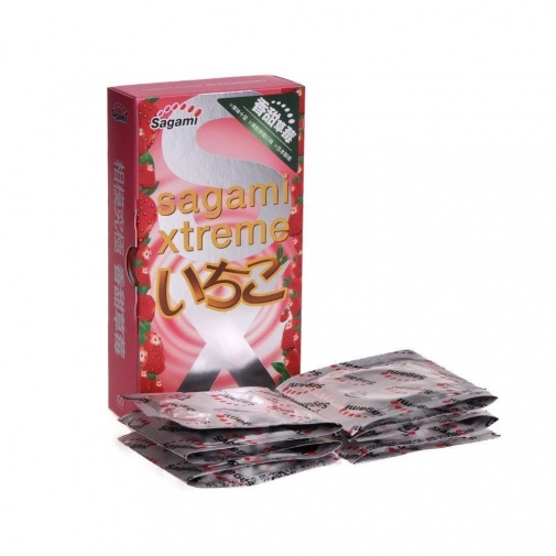 Sagami - Xtreme Strawberry 10's Pack photo
