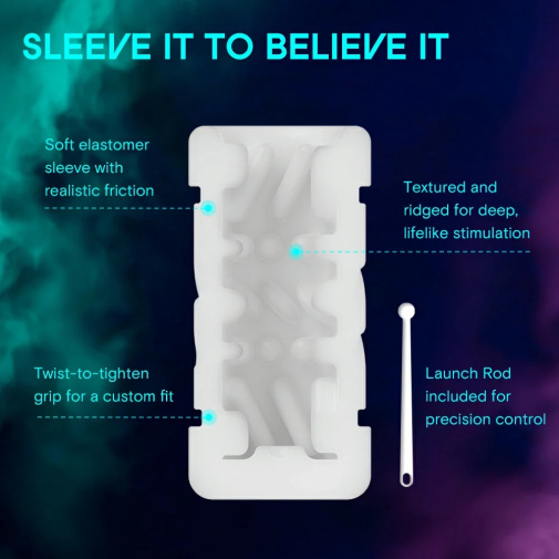 KAOTIK - The Jetpack 旗舰级个性化高速抽插智能飞机杯 - 黑色 照片