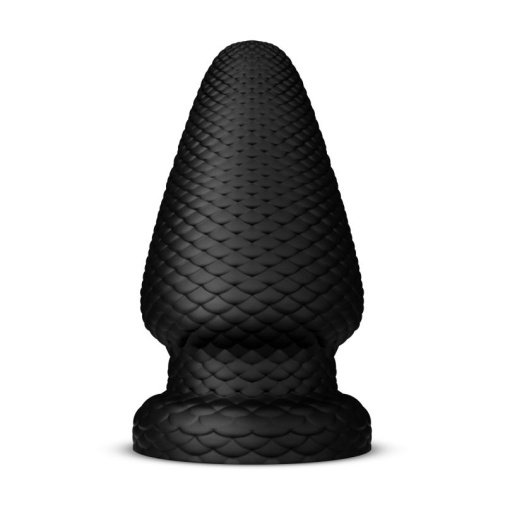 BUTTR - Scaled Butt Plug - Black photo