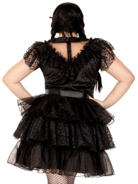 Dance to the beat of your own drum in the delightfully dark ... Leg Avenue - Raving Rebel Costume - Black - 3X-4X photo