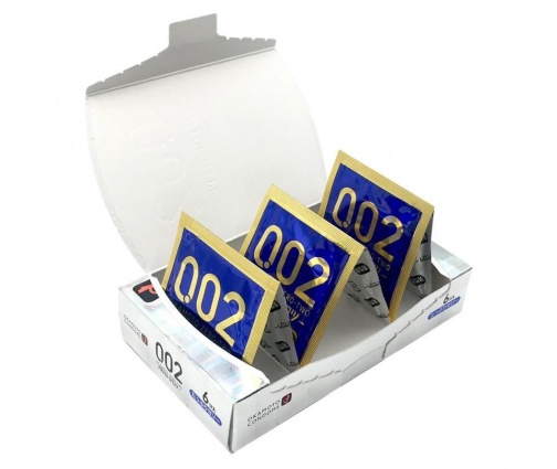 Okamoto - Unified Thinness 0.02EX Plenty of Jelly (Japan) 6's Pack photo