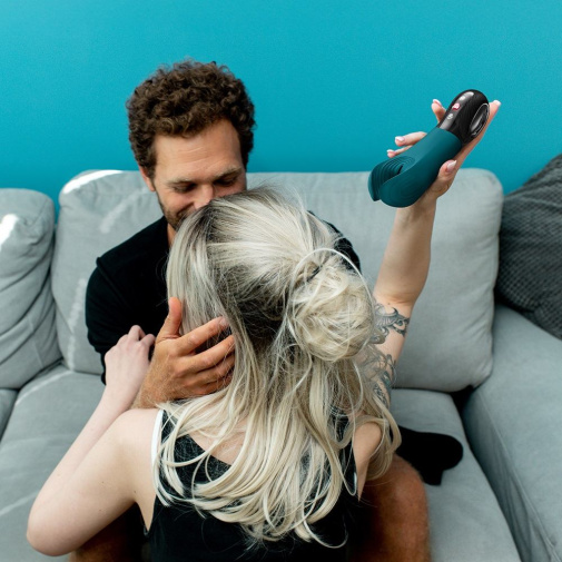 Fun Factory - Manta Vibro Masturbator - Bottle Green photo