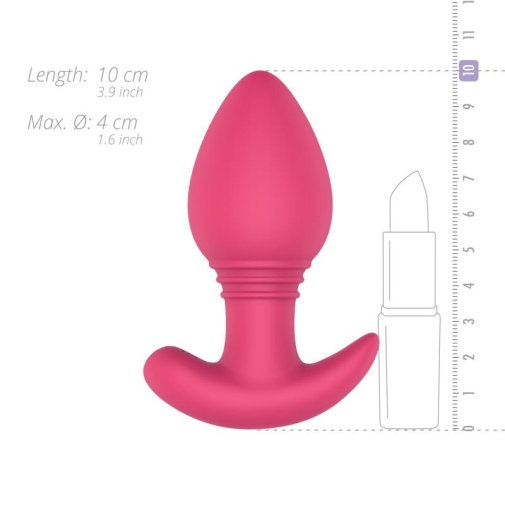 Easytoys - Axel APP EasyConnect Vibro Plug - Pink photo
