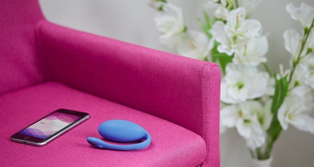We-Vibe™ 的 Jive可穿戴式震动器由对人体安全的有机矽胶制成,可以通过免费的We-Connect™应用... We-Vibe - Jive可穿戴式震动器 - 蓝色 照片-9