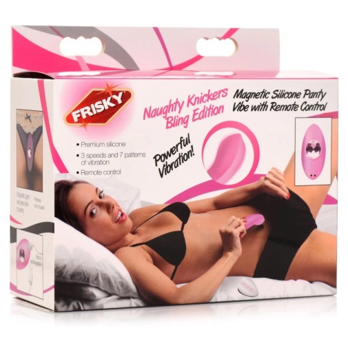 Frisky - 遥控内裤震动器 - 粉红色 照片