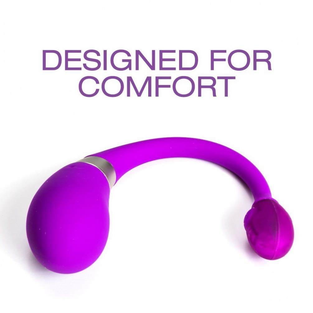Esca is a versatile wearable massager. Bluetooth enabled for... Kiiroo - OhMiBod Esca - Purple photo-3
