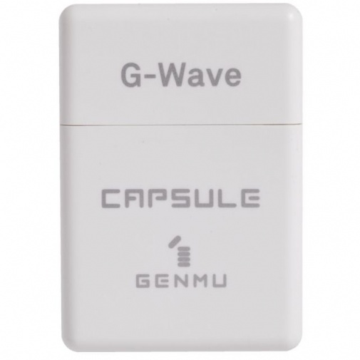 Genmu - G-Wave Capsule Masturbator - Purple photo
