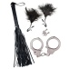 Nasstoys - Bondage Kit 3 pcs - Black photo-3