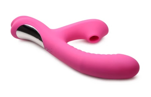 Power Bunnies - Come Hither 43X Rabbit Vibrator - Pink photo