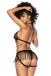 Mapale - 2739 Fringed Set 2pcs - Black - L/XL photo-2