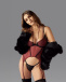 Obsessive - Parisel Corset - Burgundy - L/XL photo-3