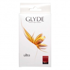 Glyde Vegan Condom Ultra 10's Pack photo