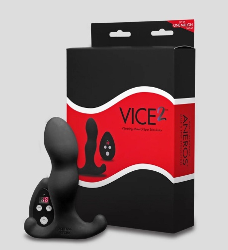 Aneros - Vice 2 Vibro Prostate Massager - Black photo