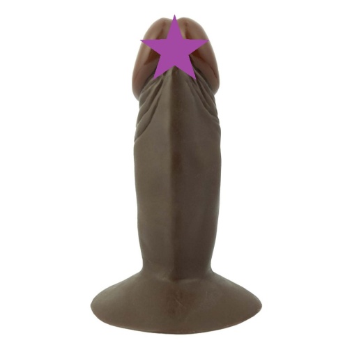 Nasstoys - American Whoppers 4" Realistic Dildo - Black photo