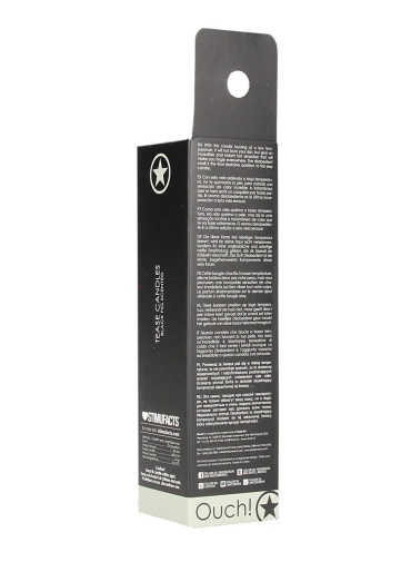 Ouch - Tease Candles 4 pcs Set - Black photo