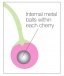 Frisky - Charming Cherries 矽胶阴道训练器 - 粉红色 照片-3