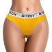 Lovetoy - Bitch Vibrating Panties M - Yellow photo-3