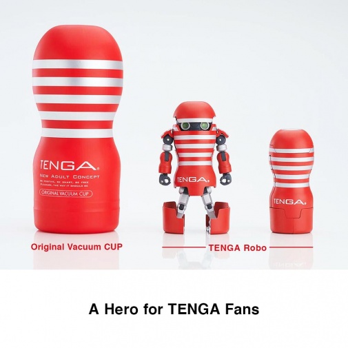 Tenga - Robo 飛機杯形機械人 - 紅色 照片