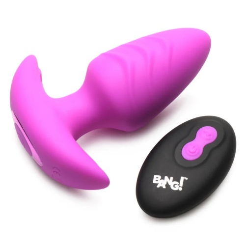 Bang! - Rotating Vibro Plug - Purple photo