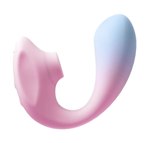 Erocome - Apus Curve Sucking Vibrator - Pink photo