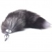 MT - Anal Plug M-size with Black fur tail photo