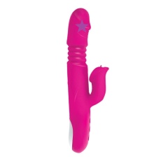 Nasstoys - Passion Heat Thrusting Rabbit Vibrator - Pink 照片