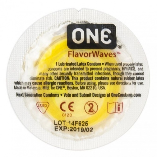 One Condoms - Flavor Waves 1 pc photo