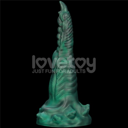 Lovetoy - Savage Charm Vibro Dildo - Blue photo