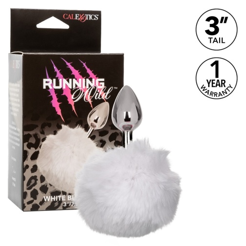 CEN - Running Wild Bunny Tail Plug - White photo