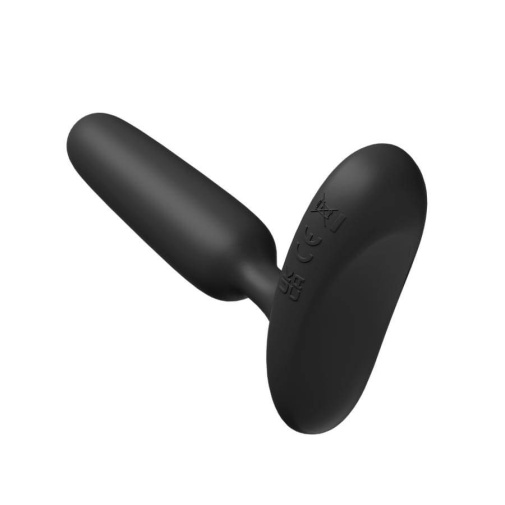 Lovense - Glint APP Vibro Butt Plug - Black photo