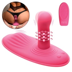 Inmi - Spin 'N' Grind Rotating Vibrator - Pink 照片