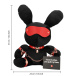 S-Line - Bondage Rabbit Velvet Toy - Black 照片-7