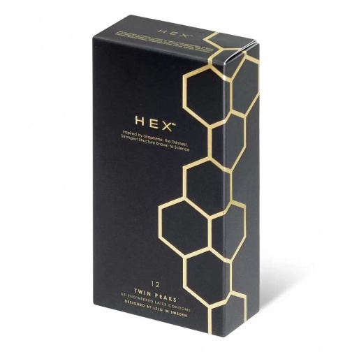 HEX - 蜂窝纹安全套 12个装 照片