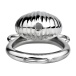 FAAK - Shell Chastity Cage 45mm - Silver 照片-4