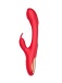 Secwell - Butterfly Flicking Rabbit Vibrator - Red photo-7