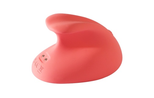 Arosum - Doe Heating Finger Vibrator - Pink photo