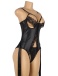 Ohyeah - Hollow Out Restraint Teddy - Black - 3XL photo-5