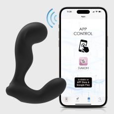 SVAKOM - Iker APP Prostate Perineum Vibrator - Black