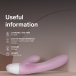Lelo - Kaya Originals APP Rabbit Vibrator - Soft Pink 照片-7