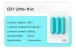 Drywell - 0.01 Ultra Thin Condoms 3's Pack photo-3