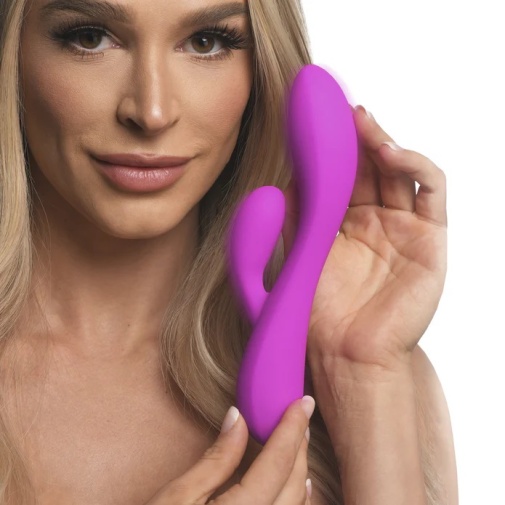 Bang! - 10X Flexible Rabbit Vibrator - Purple photo