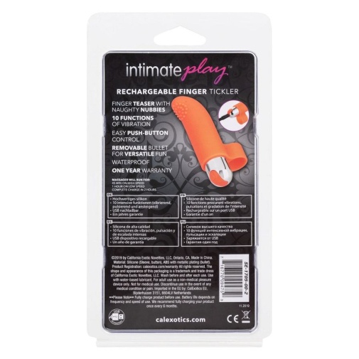 CEN - Intimate Play Finger Tickler - Orange photo