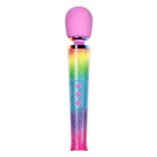 Le Wand - Petite Glitter Vibro Massager - Rainbow 照片