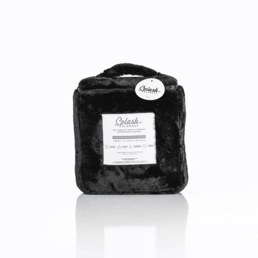 Splash Blanket - Furlush Non bonded - Black - M photo