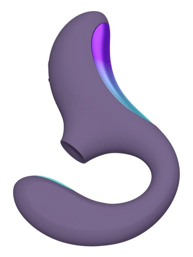 Lelo - Enigma Double Sonic 可APP控制 G点&A点&阴蒂刺激声波按摩器 - 紫色 照片