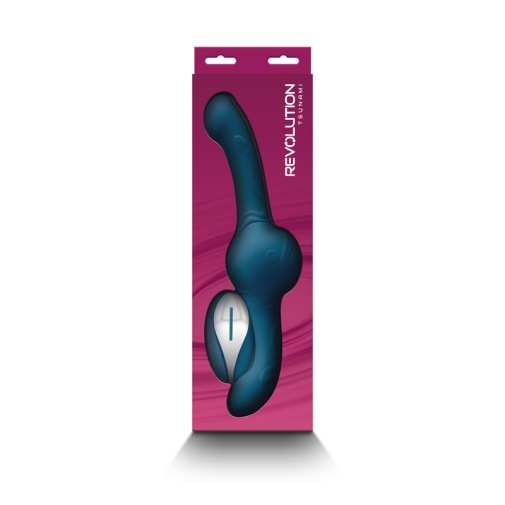 NS Novelties - Revolution Tsunami Double Vibrator - Teal photo