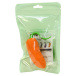 Olika - Carrot Mini Vibrator - Orange 照片-8